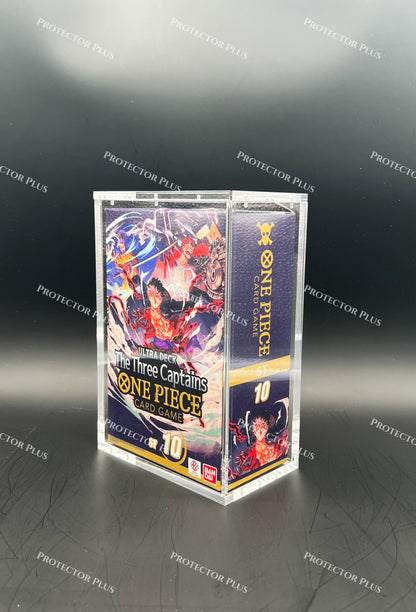 One Piece Ultra Deck ST-10 Acrylic Box - 6MM Thickness - Perfect Fit