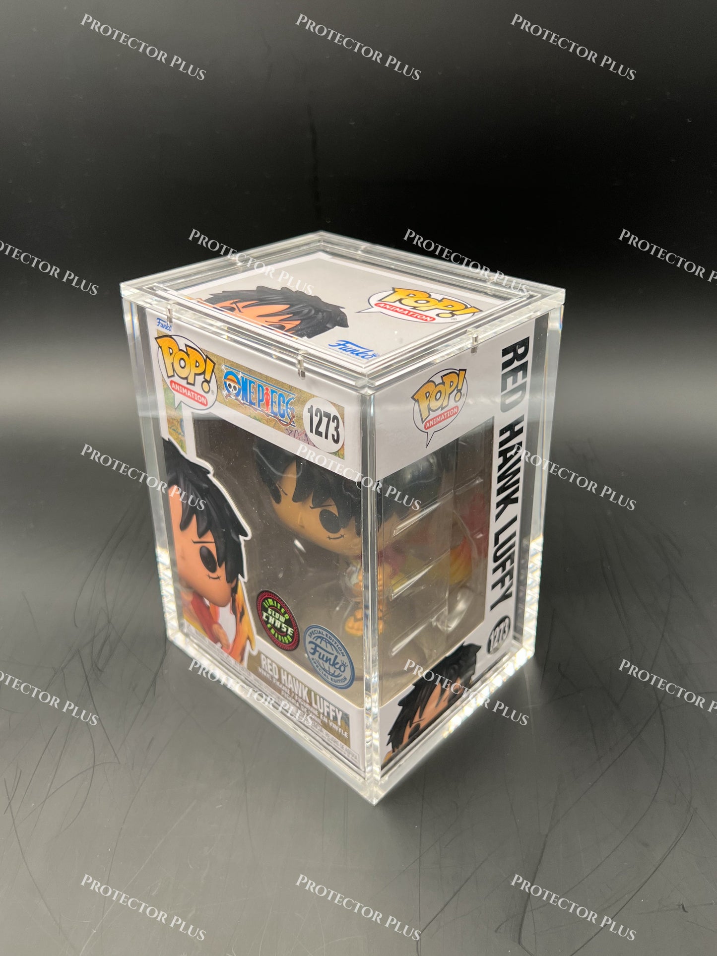 DOUBLE PK - STACKABLE 4 Inch Funko Pop Acrylic Hardstack box with 6 Magnets - 6MM Thickness - Perfect Fit