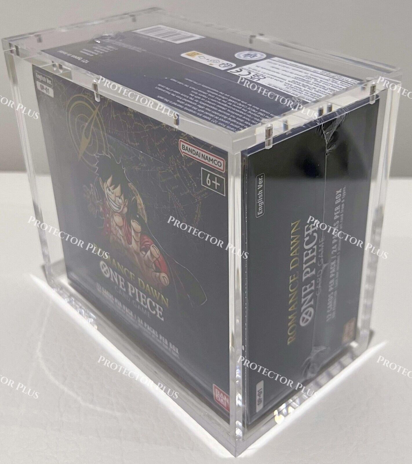 One Piece Acrylic Box with 6 Magnets - 6MM Thickness - Perfect Fit