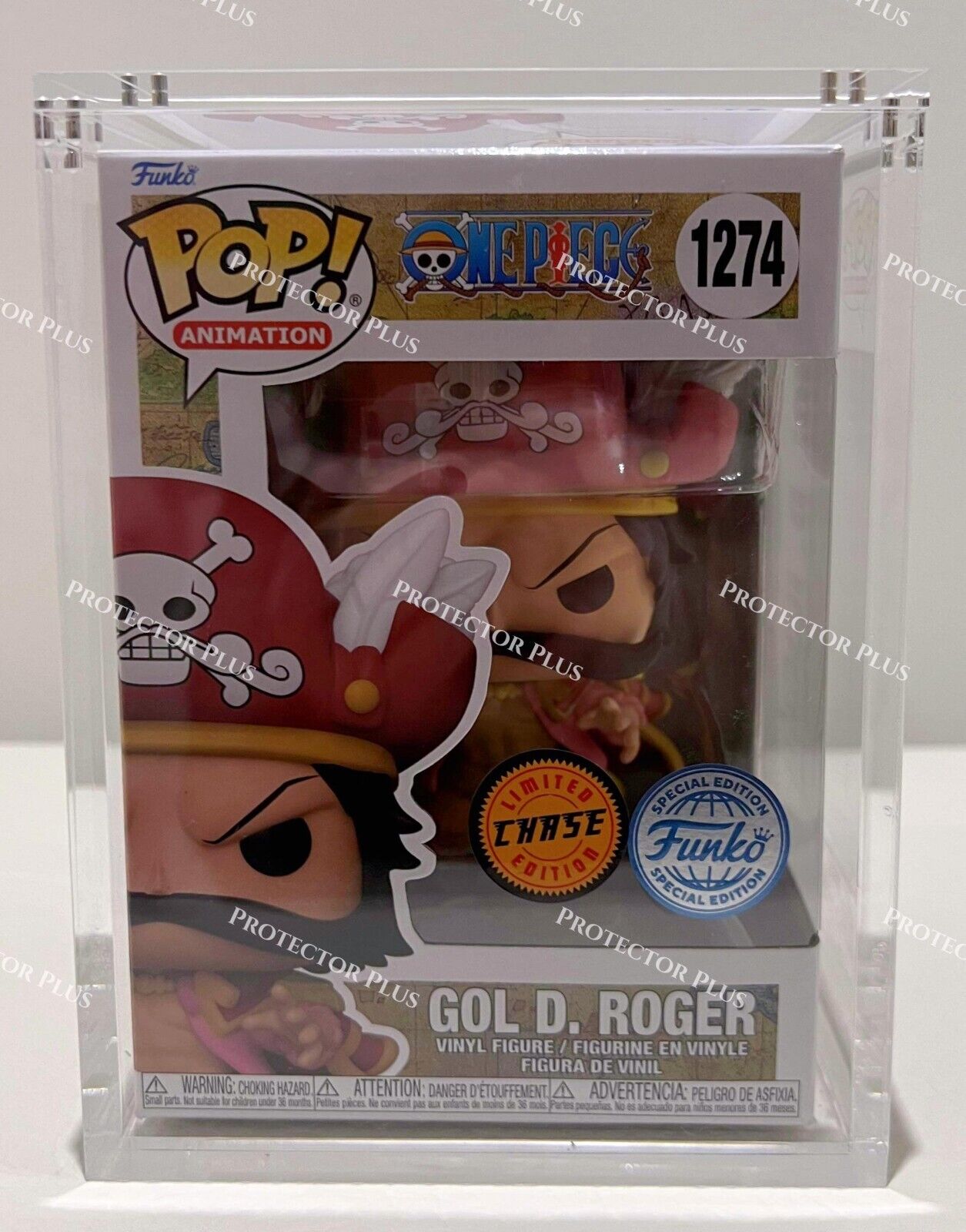 4 Inch Funko Pop Acrylic Hardstack box with 4 Magnets - 6MM Thickness - Perfect Fit