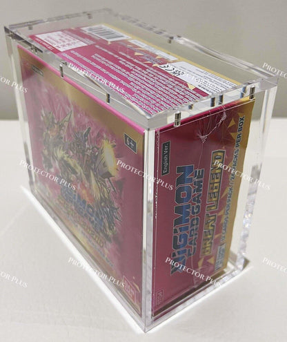 Digimon Acrylic Box with 6 Magnets - 6MM Thickness - Perfect Fit