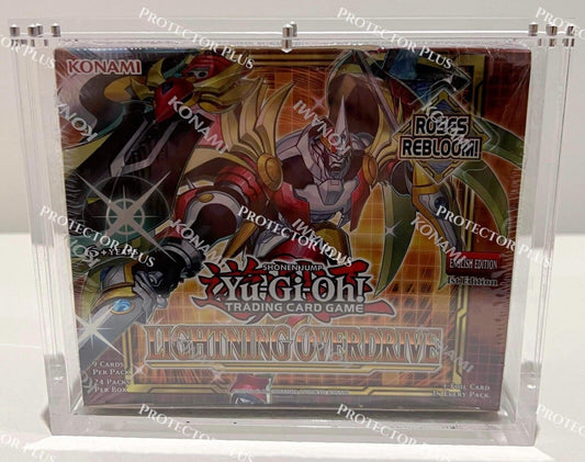 Yugioh Acrylic Box with 6 Magnets - 6MM Thickness - Perfect Fit