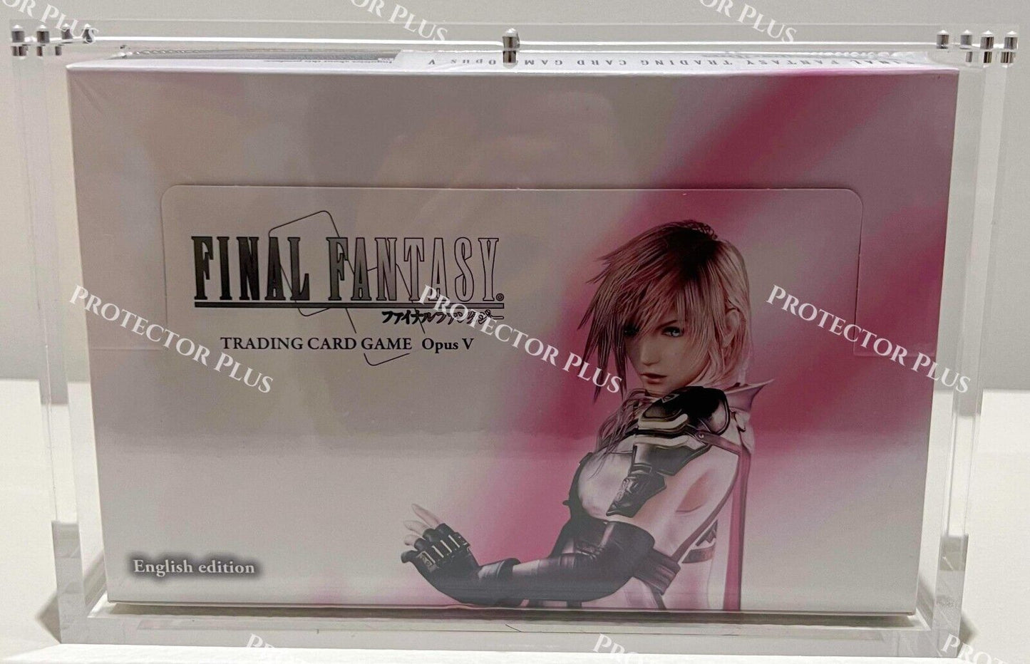 Final Fantasy Acrylic Box with 6 Magnets - 6MM Thickness - Perfect Fit