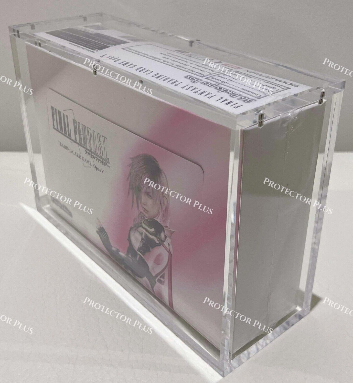 Final Fantasy Acrylic Box with 6 Magnets - 6MM Thickness - Perfect Fit